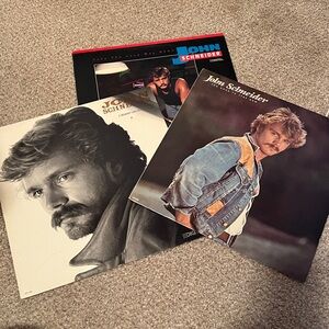 John Schneider Vinyl Record Set / Country Music